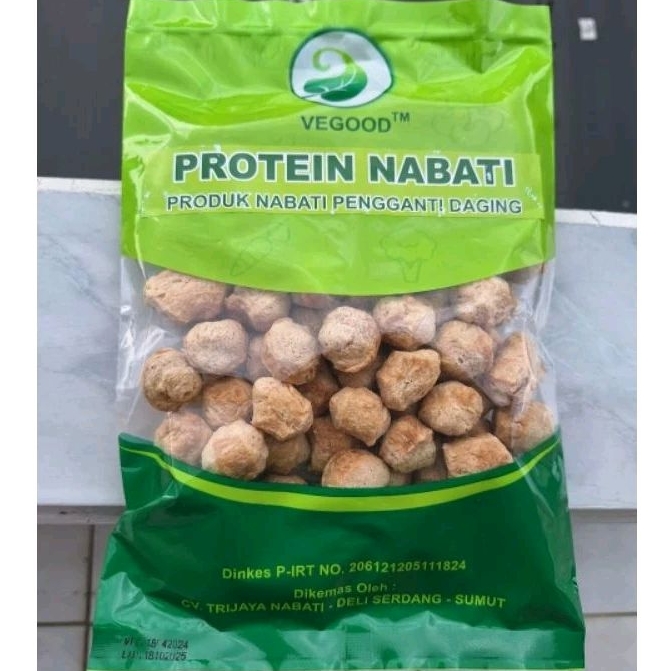 

Protein Nabati - Protena Dadu / Bongkahan 200 gr Vegood Vegan Vegetarian dan Halal