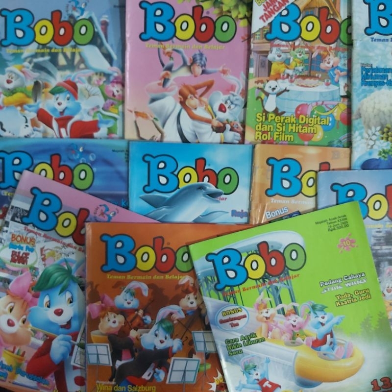 Buku Original ● Kumpulan Dongeng Bobo Pilihan ▪︎ Majalah Bobo Khusus Jadul Edisi Kolektor Tahun Lama