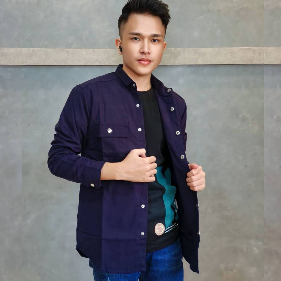 KODE P9C Jaket Trucker Semi Parka  Jaket Pria Kanvas Katun  Outfit Indoor Outdoor Unisex