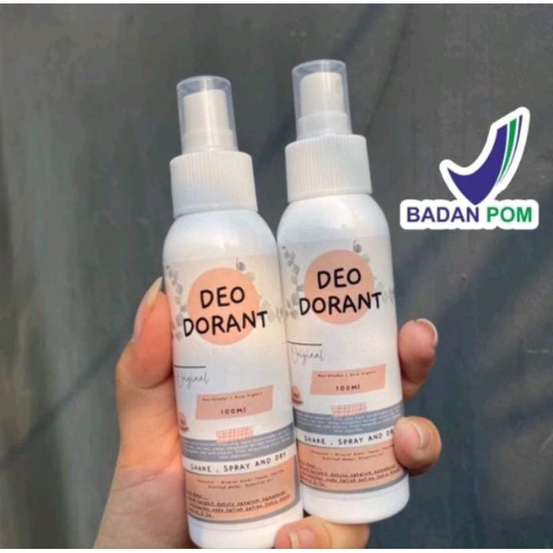 (BPOM) 100ML Deodorant Spray Tawas / Deodorant Tawas / Deo Tawas