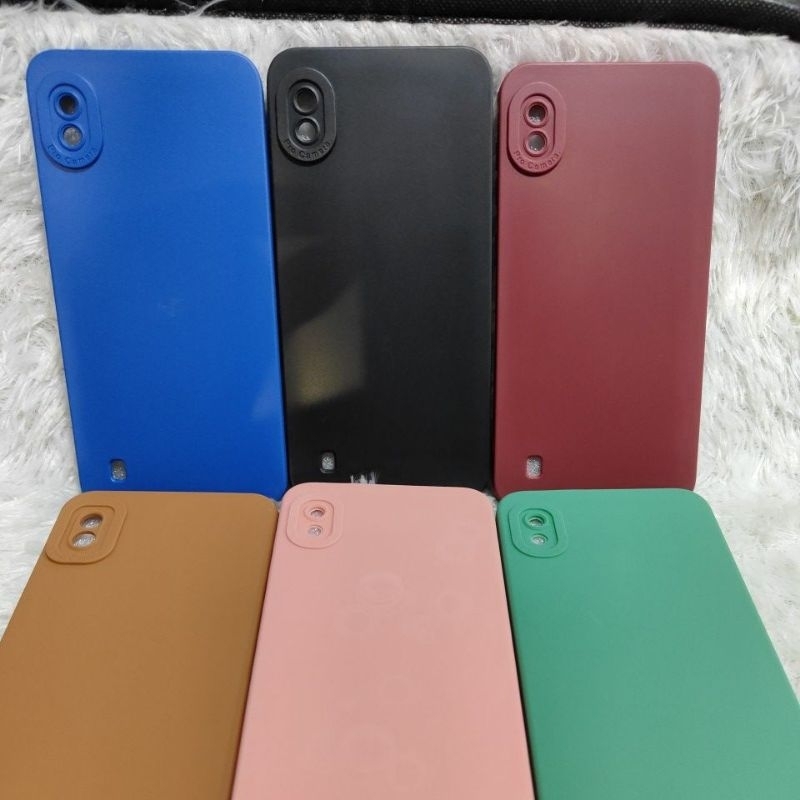 slikon/ case terbaru hp samsung A10/M10 SoftCase Macaron ProCamera