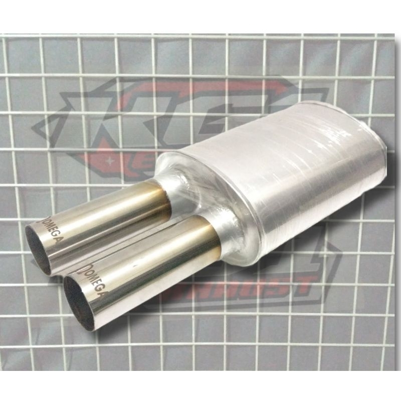 KNALPOT MOBIL RACING Bas adem ramah lingkungan Knalpot Racing Cabang 2 Knalpot OMEGA SEBRING UNTUK M