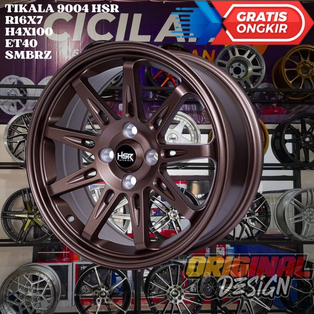 Velg Mobil Mobilio , Sigra , Rocky , Raize , HSR TIKALA RING 16 R16 MURAH