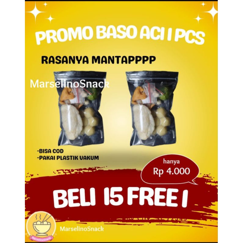 

BASO ACI INSTAN KALDU/COCOK UNTUK USAHA/BASO ACI VIRAL/BASO ACI ENAK