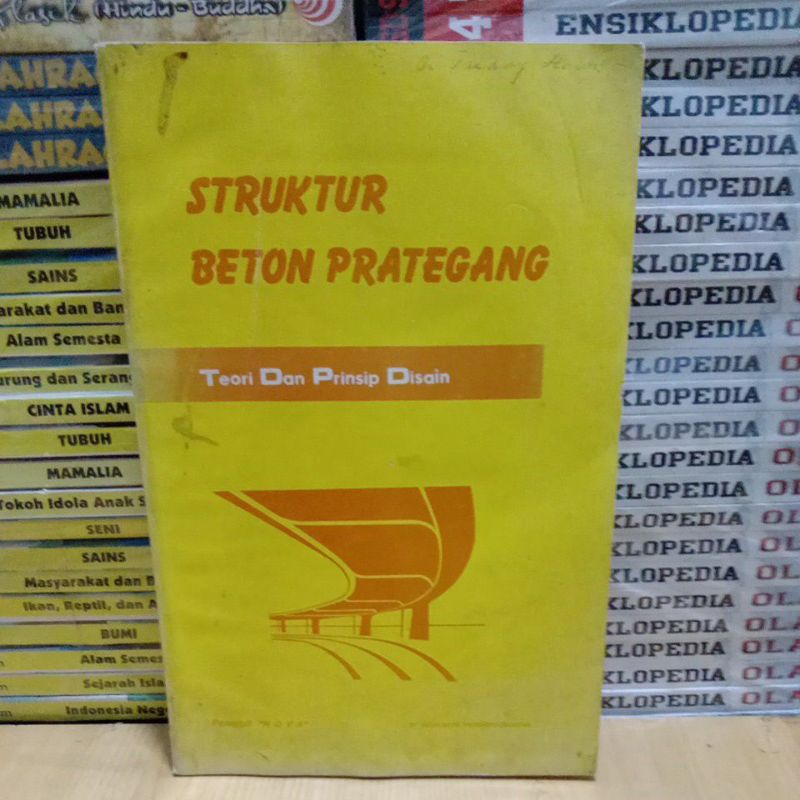 Buku Original STRUKTUR BETON PRATEGANG Teori Dan Prinsip Desain NOVA.