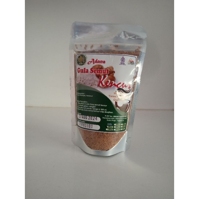 

Gula Semut Kencur pouch 80gr/Oleh-oleh/Ekonomis