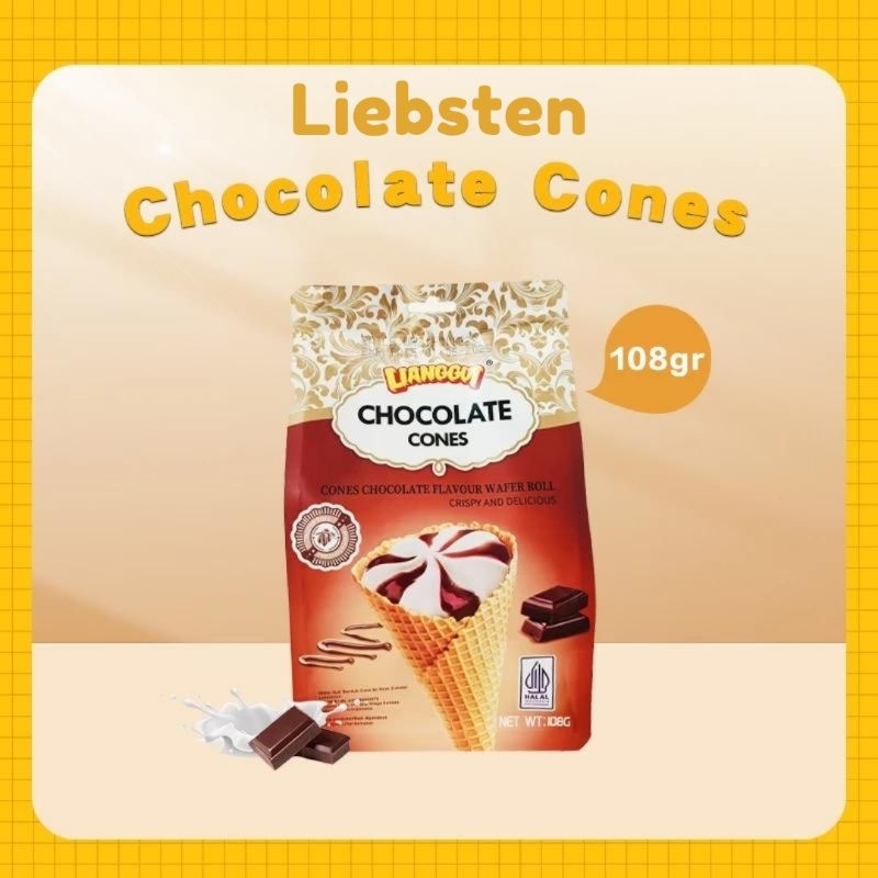 

Lianggui Chocolate Cones Snack Chocolate Cokelate Cone