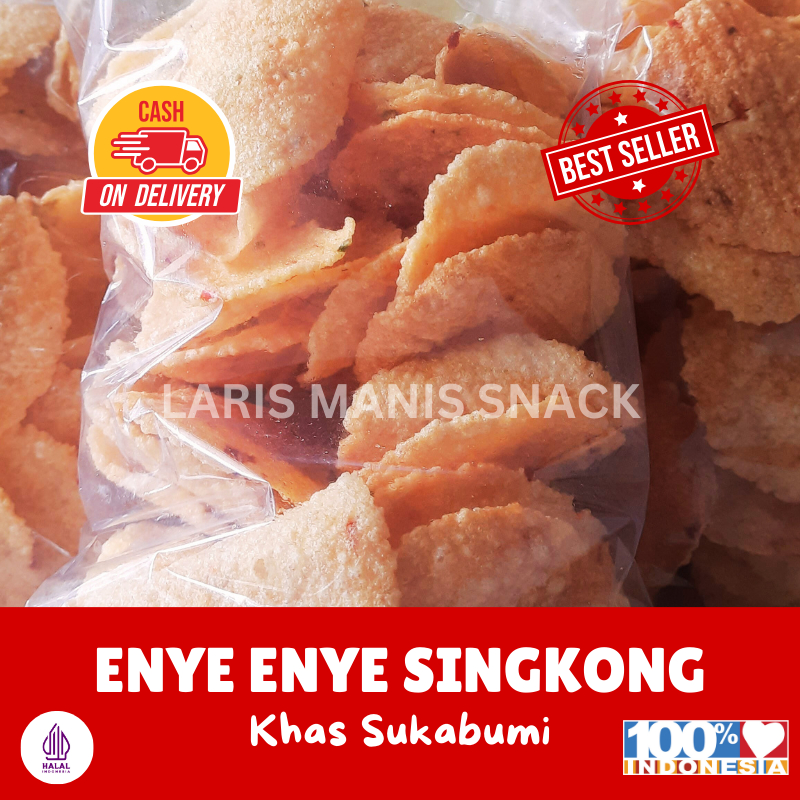 

250g Enye Enye Singkong Koin (Bukan Opak / Kicimpring)
