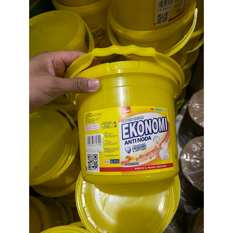 sabun colek ekonomi ember