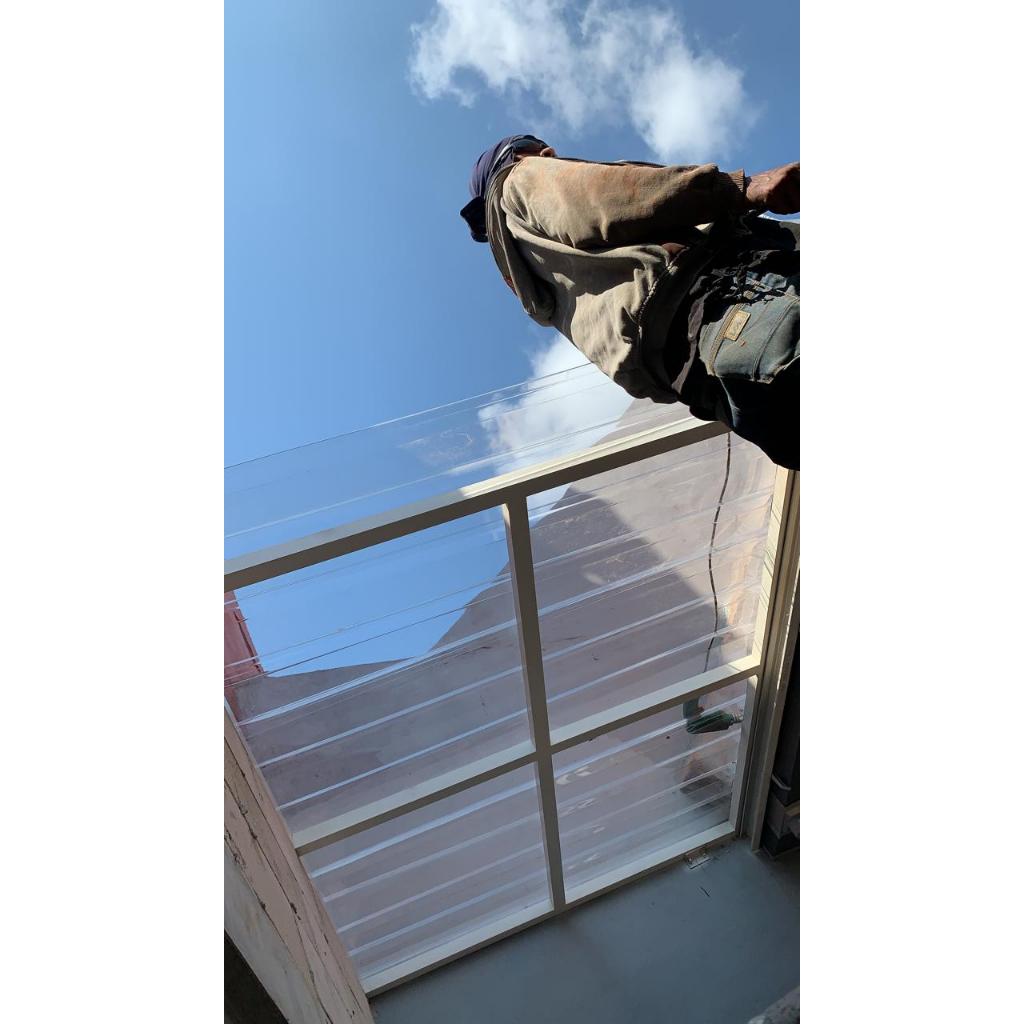 kanopi murah minimalis atap solartuff