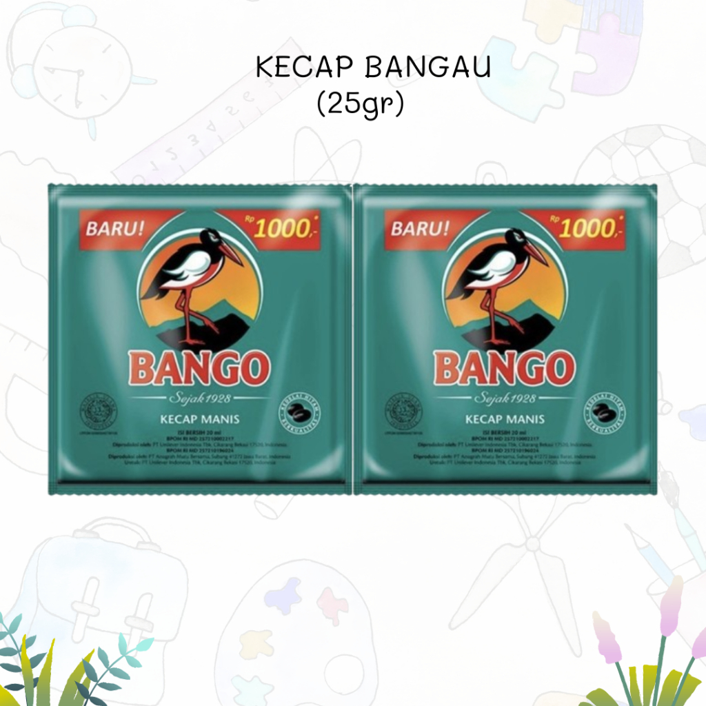 

KECAP BANGO SACHET 3x25gr (3pcs)