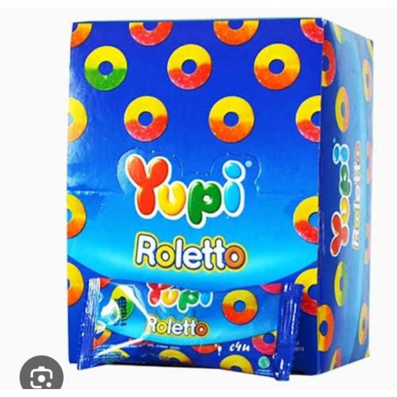 

PERMEN YUPI ROLETTO (1 BOX ISI 12 PCS)