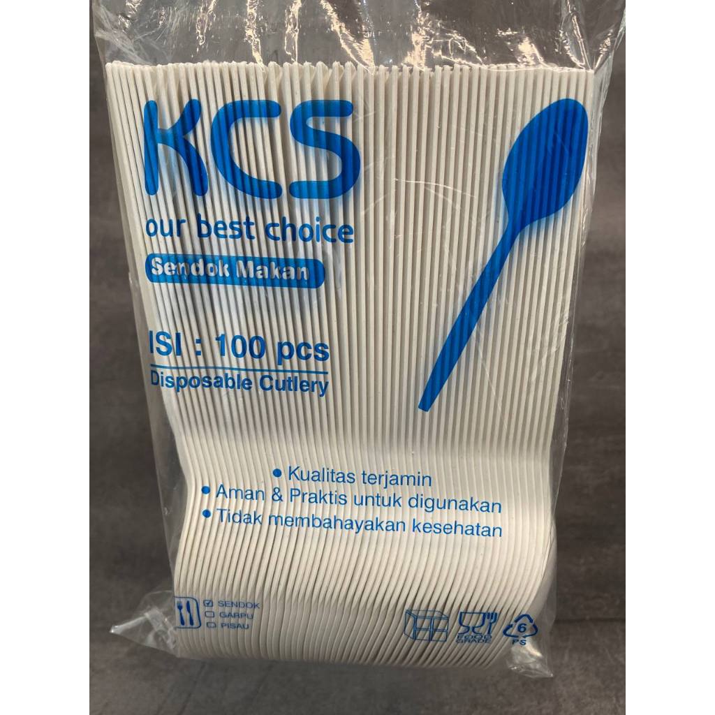 Sendok Makan KCS Putih / Sendok Makan Murah KCS