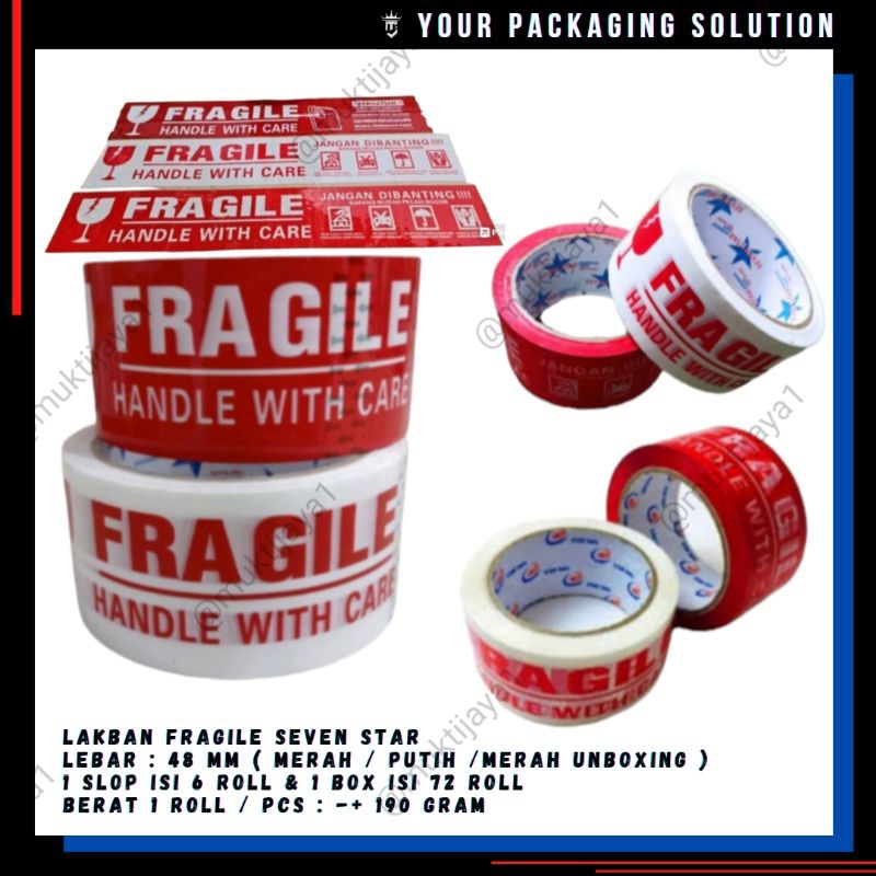 

LAKBAN FRAGILE STARTAPE / SEVEN STAR