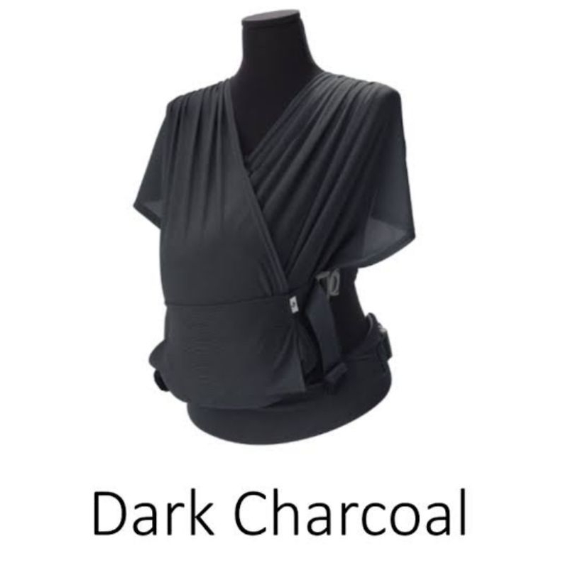 Baby Wrap Pognae One Air Mesh Dark Charcoal Preloved