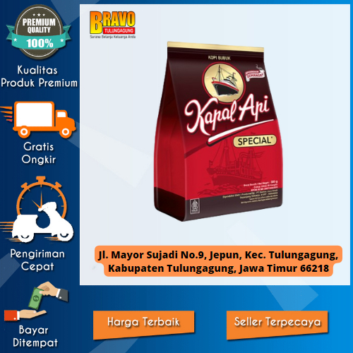 

Bravo Supermarket Tulungagung - KAPAL API Special Merah 380 gr