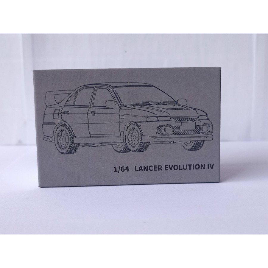Diecast Mobil Lancer Evolution IV abu miniatur mobil sport harga murah
