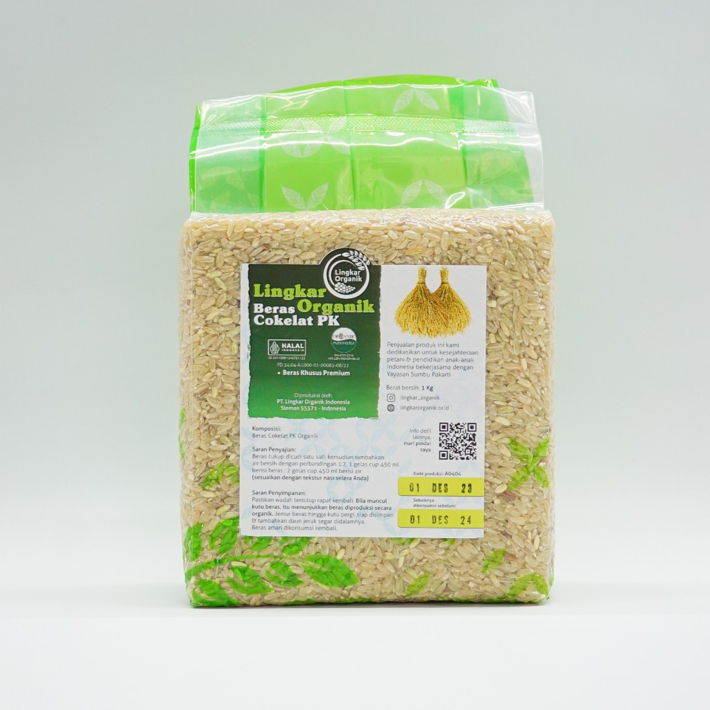 

LO BERAS COKLAT PK ORGANIK 1 KG