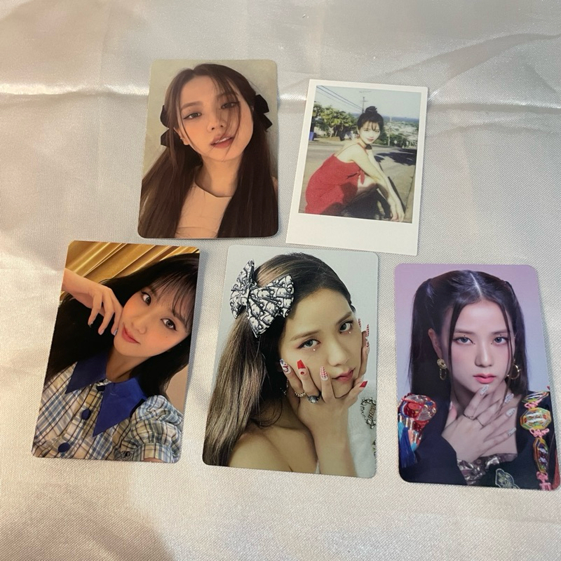 Blackpink Jisoo photocard official poca | Sumdi Hawaii Pola pita hylt pob ktown membership regular v