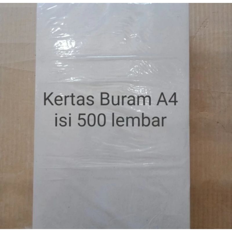 

(500 lbr) Kertas CD A4 Buram Koran A4 21x29,7 cm