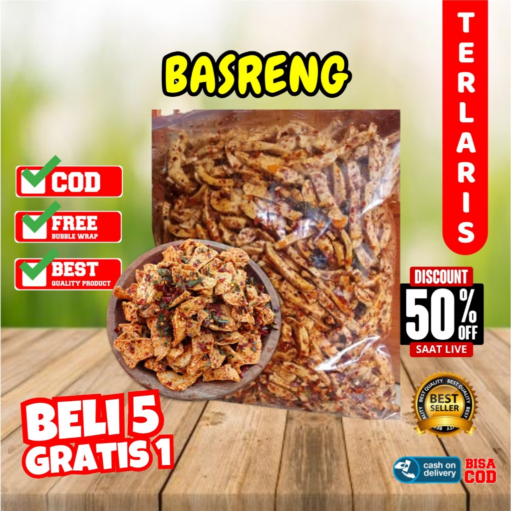 

BASRENG VIRAL 1KG / BASRENG BUMBU MELIMPAH