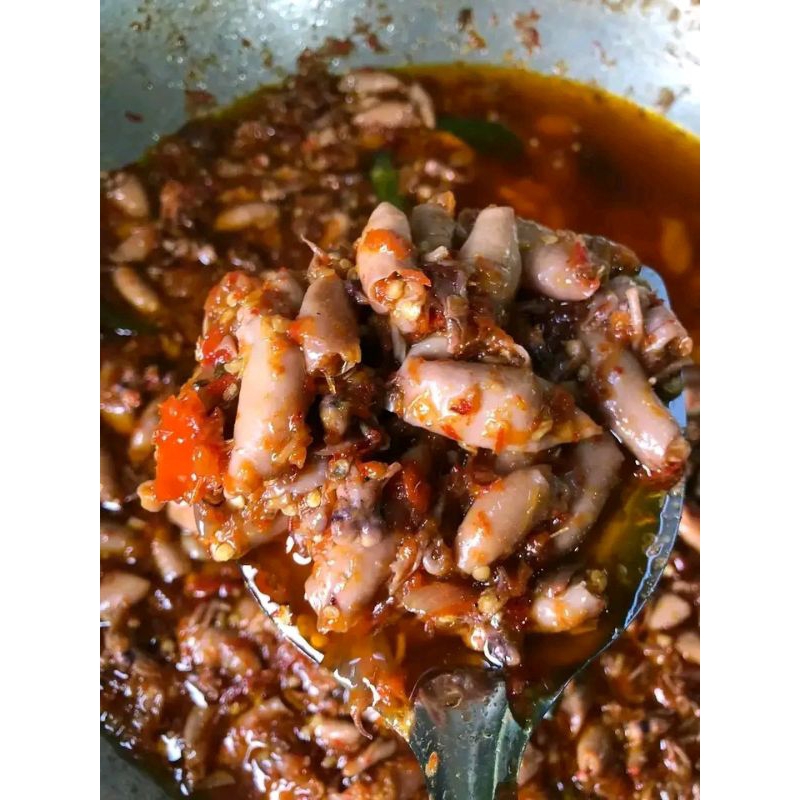 

sambal cumi 150gr/pedas/gurih