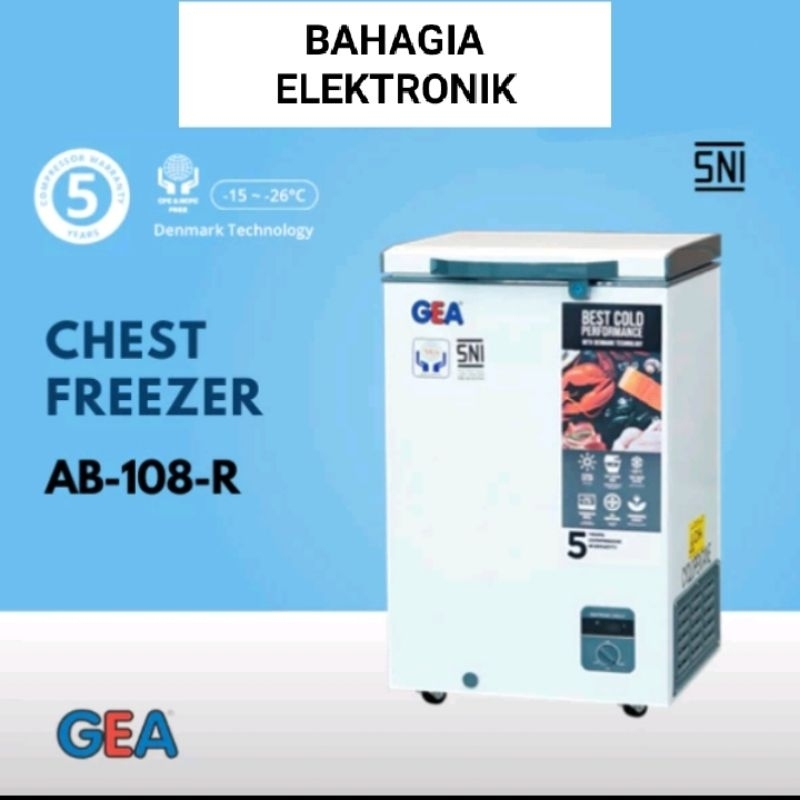 GEA AB-108R CHEST FREEZER/ FREEZER BOX 100Liter