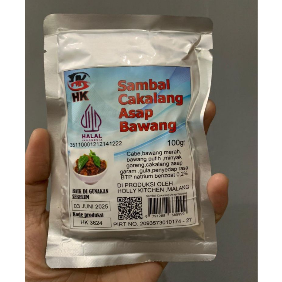 

Holly Kitchen Sambal Cakalang Asap Bawang 100 Gr