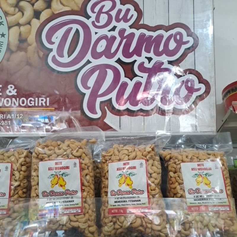 

KACANG METE ASLI WONOGIRI GORENG 1KG