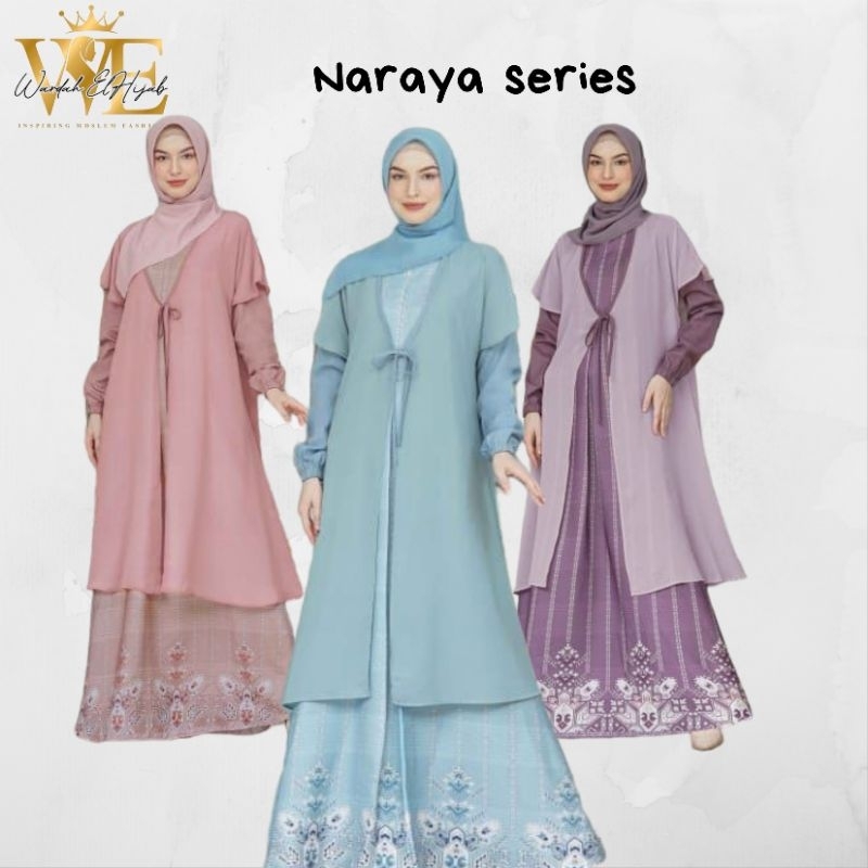 GAMIS NARAYA SERIES BY KEKE || Gamis Keke || Gamis Terbaru || Gamis Kekinian