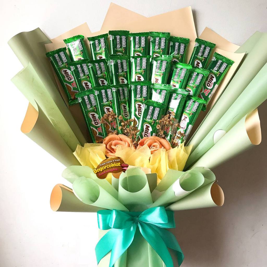 

Buket Ultah/Wisuda/Anniverssary Milo Rose