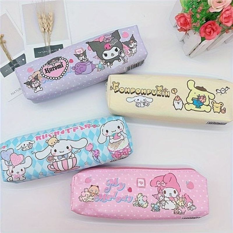 

(6/12 pcs) Tempat Pensil Uk 21 x 9 x 2 || Tepak Pensil Kuromi/ Tepak Minuman/Tepak Doraemon