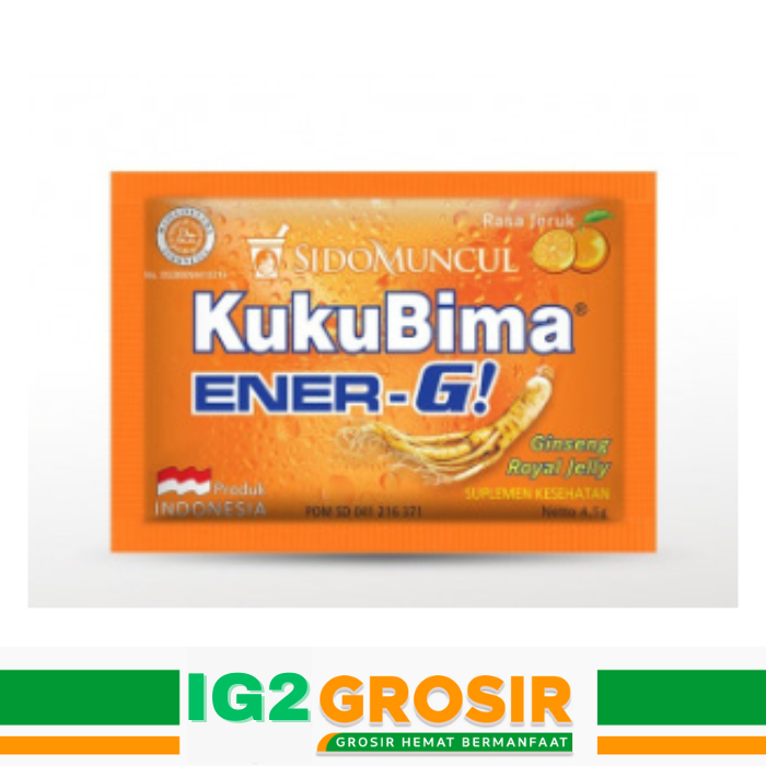 

Kuku Bima Jeruk (1pak/6 sachet)