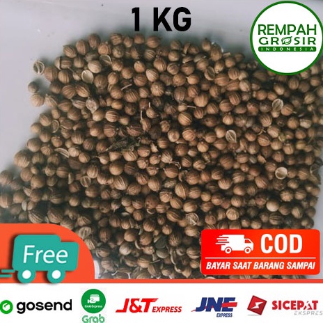 

KODE LFQK Ketumbar Hitam Butir Ori Asli 1KG 1 Kg Kilo Kiloan Grosir Termurah