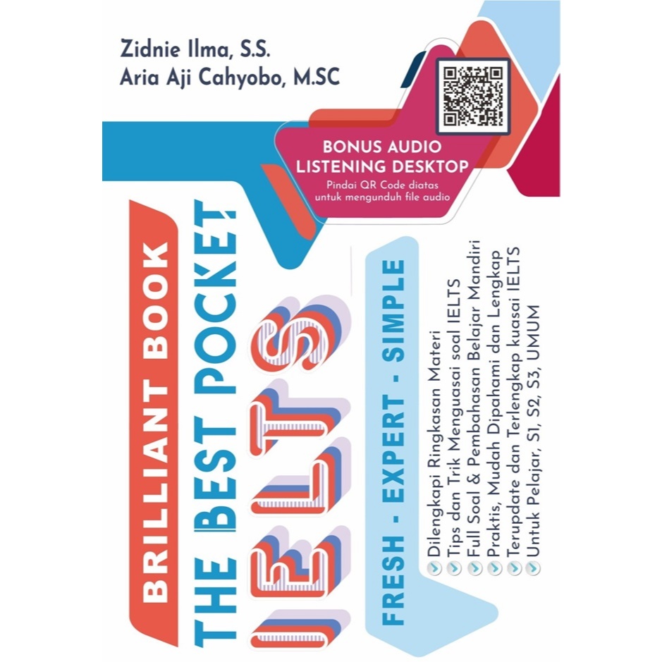 Gramedia Bandung TSM - Buku Best Seller EXT10 ORI-Brilliant Book The Best Pocket IELTS