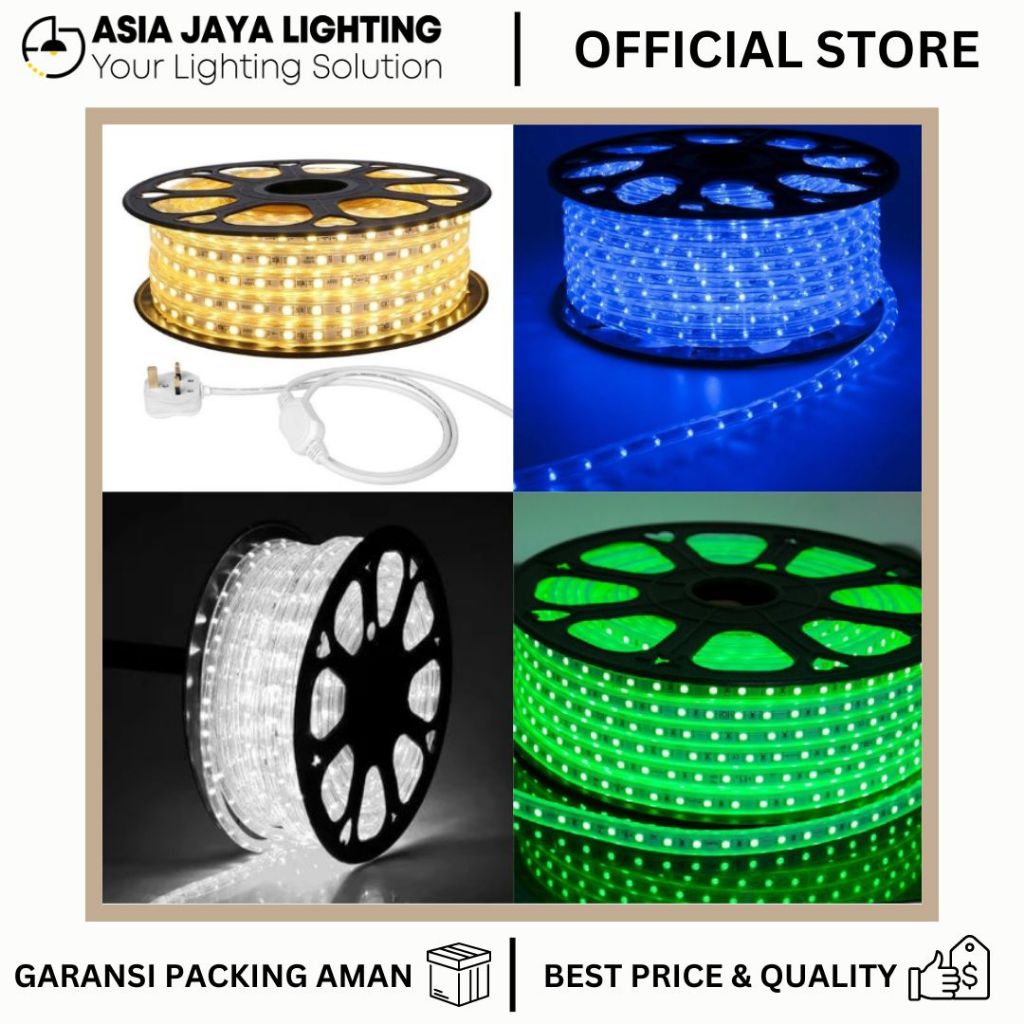 LAMPU SELANG LED / LED STRIP LIGHT / LAMPU STRIP LED / LAMPU SEMBUNYI / LAMPU SELANG HIAS / LAMPU ST
