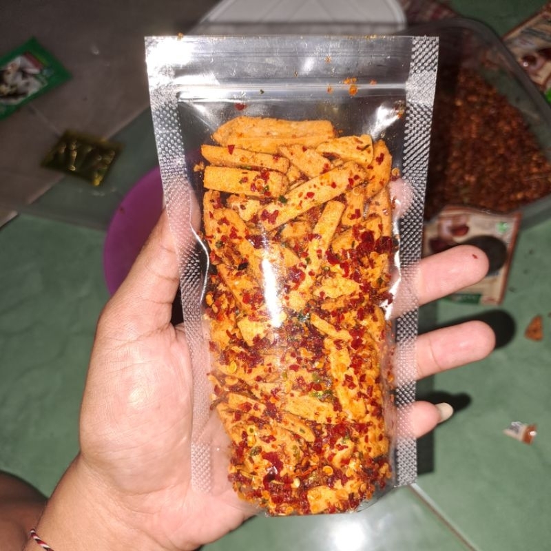 

Basreng daun jeruk krispi