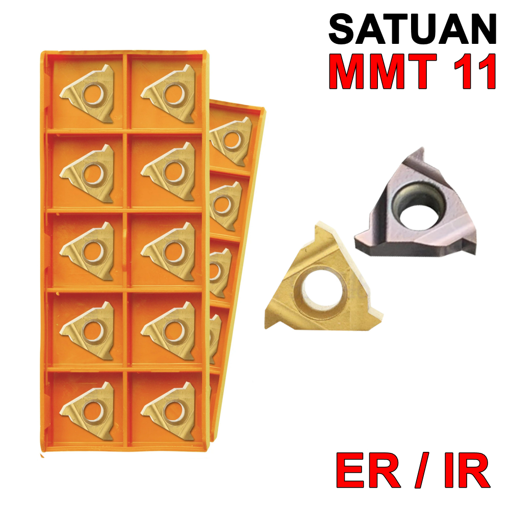 Insert 11IRR Insert Ulir 11IR Pahat Bubut Thread 11 IR Mata Ulir Dalam