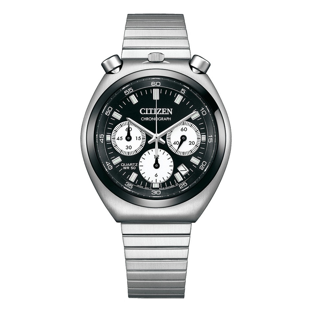 CITIZEN Bullhead Panda Tsuno Chronograph CTZ AN3660-81E