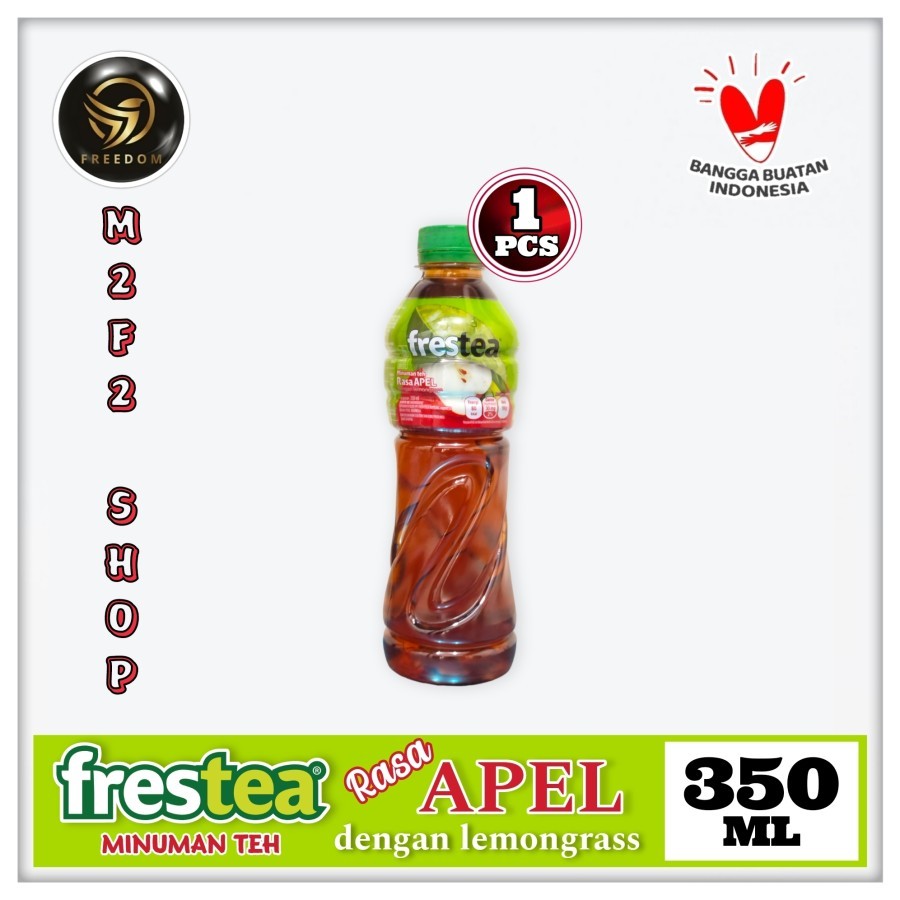 

Frestea Rasa Apel | Apple Botol Plastik Pet - 350 ml (Kemasan Satuan)