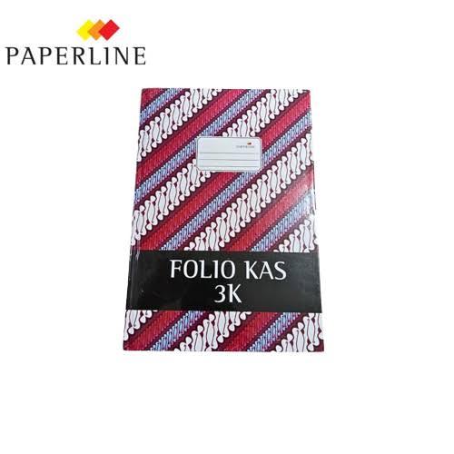 

BUKU KAS FOLIO 3K HARDCOVER PAPERLINE DEBET KREDIT SALDO ISI 100 LEMBAR / BUKU KEUANGAN