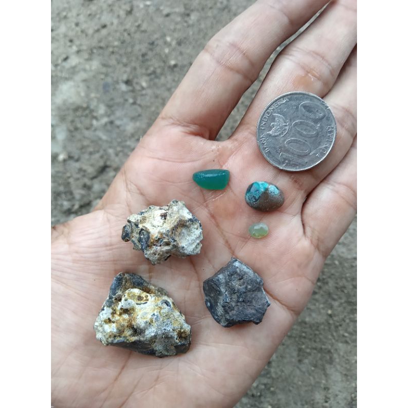 ✅ Paket Bacan Doko ( 3 Loose Stone Bacan Doko size minion - pola kasar dan 3 krecekan Bacan Doko Hit