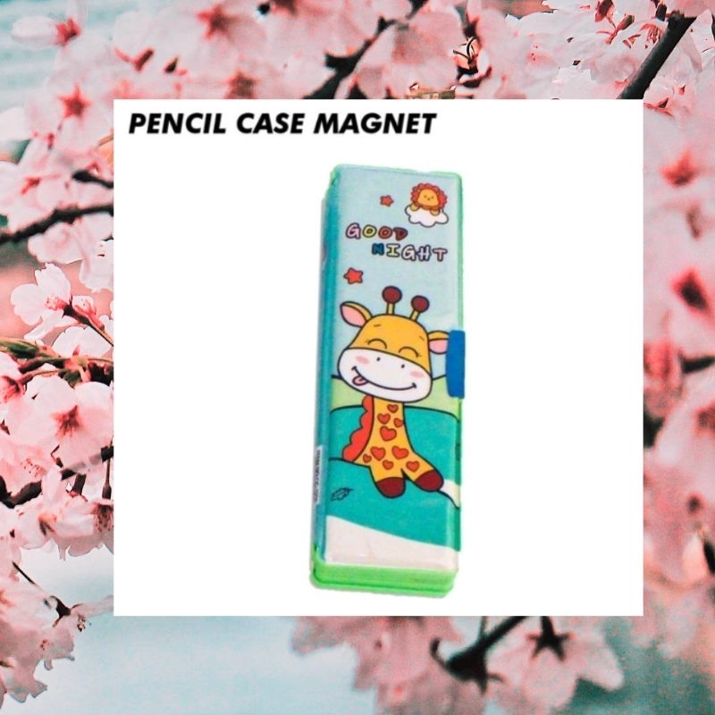 

Tempat Pensil Magnet Karakter 2 Sisi / Kotak Pensil Magnet