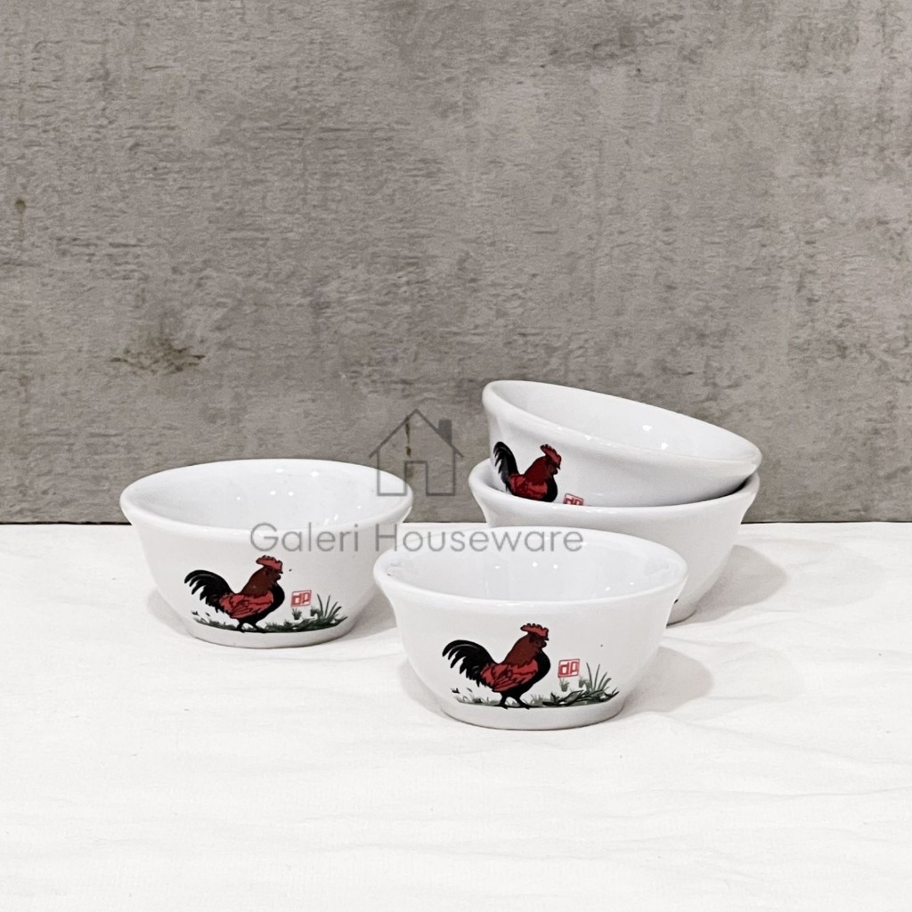 1PCS MANGKOK SAMBAL MINI/ MANGKOK SAUS CAP AYAM JAGO/ MANGKUK SOUVENIR KADO/ MANGKOK WARUNG AYAM JAG
