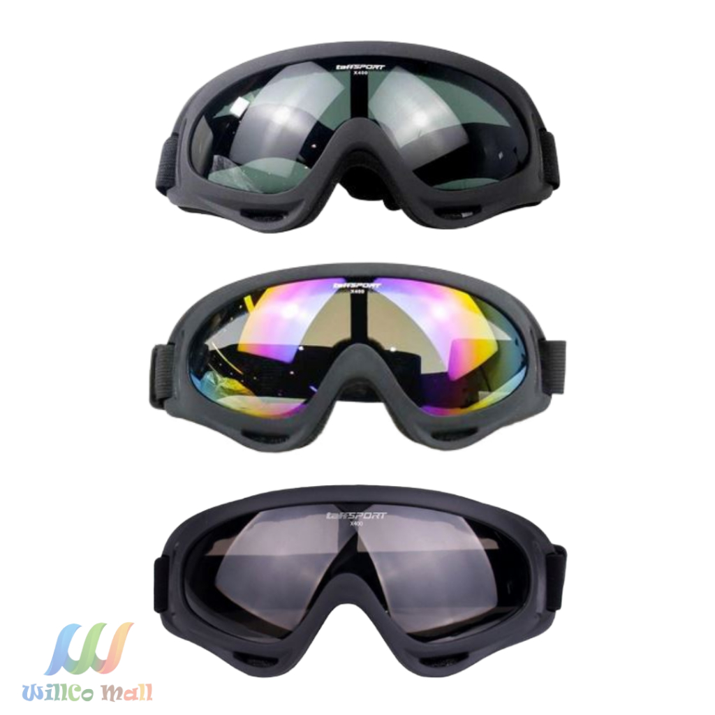 KACAMATA SAFETY GOGGLE MOTOR - AIRSOFT GUN - SKI