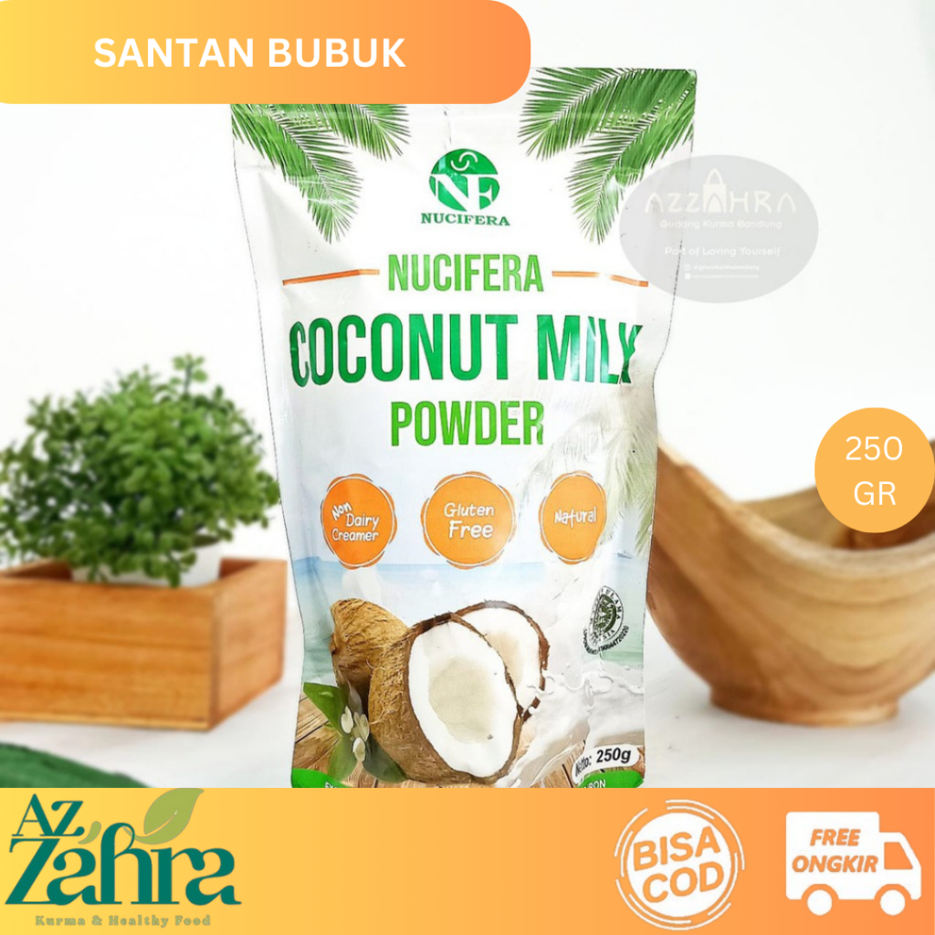 

Nucifera Coconut Milk Powder 250g Santan Bubuk Krimer