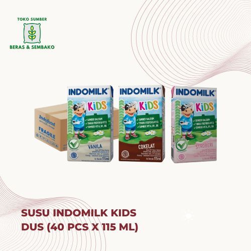 

Susu INDOMILK KIDS dus (40 pcs x 115 ml)