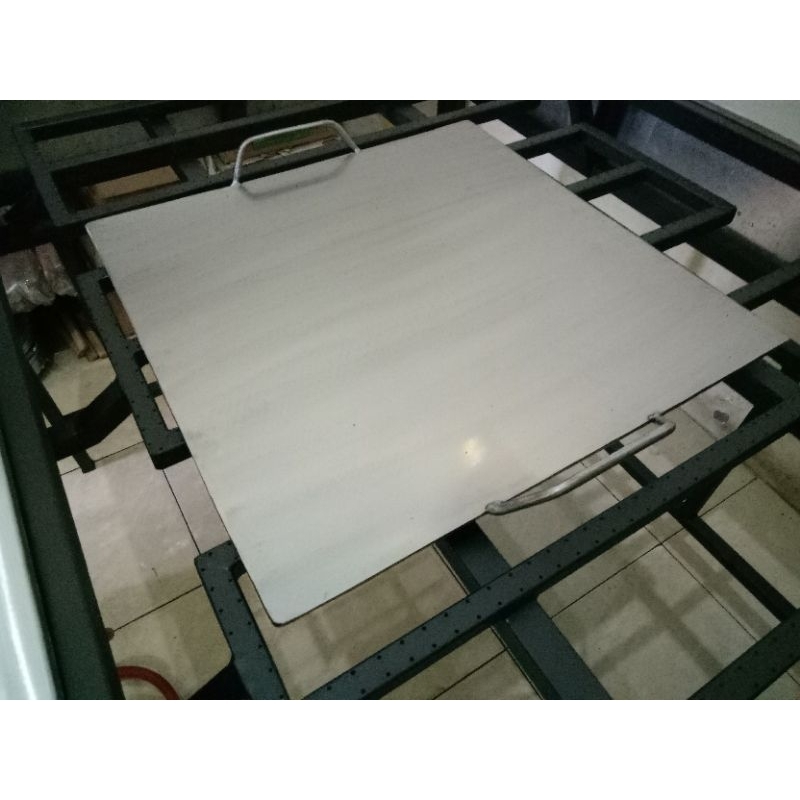 wajan roti bakar ukuran 60x60 cm bahan tebal 5mm