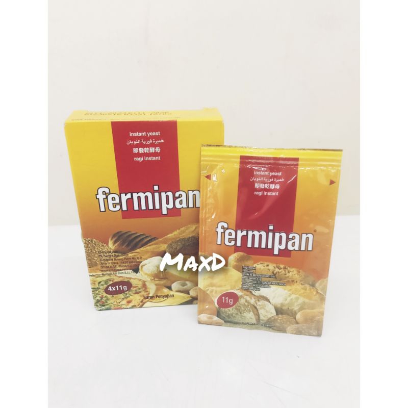 

FERMIPAN Ragi Instan Sachet 11 gr 1 Pcs