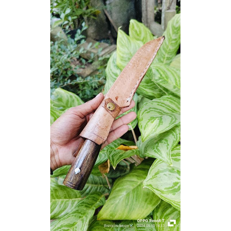 pisau seset dapur panjang bilah 16cm